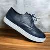 Chaussures cuir noir semelle blanche confort et style thumb 0