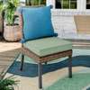 4 fauteuils de jardin en rotin tressé ALLEN+ROTH thumb 1