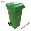 Bac à Ordures Poubelle à pédale120 litres avec roues thumb 3