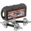 Kit d'haltères chromées 15Kg - York Fitness thumb 3
