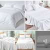 Drap blanc triple lit 100%Coton thumb 0