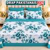 Drap pakistanais 100% coton double motif floral thumb 10