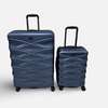 Set de deux valises TRAVELER'S CHOICE en coque bleue. thumb 3
