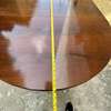 Table ronde bois massif vintage base sculptée thumb 7