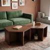 Table basse bois massif  avec rangement thumb 1