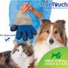 Gant en silicone attrape poil pour chien et chat thumb 2