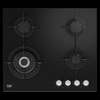 PLAQUE ENCASTRABLE 4FEUX BEKO 60X60 A GAZ NOIR CERAMIQUE thumb 3