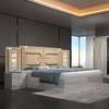 CHAMBRE A COUCHER 6BATTANTS 5PIECES BLANC MC612 thumb 4