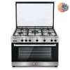 CUISINIERE VERTA 5FEUX 90X60 A GAZ GRIS 95NAGCFM thumb 0