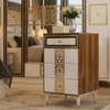 CHAMBRE A COUCHER 8BATTANTS 5PIECES VIP MARRON BEIGE EFUYLIM thumb 0