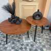 Tables basses bois massif design contemporain 2 tailles thumb 0