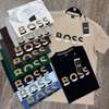 Boss t-shirt coton logo homme multi-couleurs thumb 1