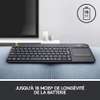 Logitech Clavier sans fil, Contrôle Média et Pavé Tactile thumb 4