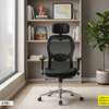 Chaise bureau ergonomique noire appui-tête réglable thumb 3