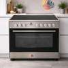 CUISINIERE TECNOLUX 5FEUX 90X60 ELECTRIQUE INDUCTION thumb 4