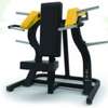 Appareil musculation dos jaune noir robuste métal thumb 1