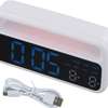 Réveil 2 Alarme 8 led  dimmable Snooze, 12/24H Date & Jour thumb 3