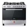 CUISINIERE MIDEA 5FEUX 90X60 A GAZ INOX 90LMG5G028I thumb 2