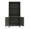 Bibliothèque Industrielle Anthracite 80x32x180 Cm Acier thumb 4