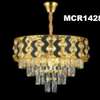 Lustre cristal doré moyen MCR1430 élégant thumb 2