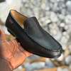 Mocassins cuir noir confort souple élégant thumb 8