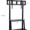 Support Tv mobile sur roulettes pour 50-98" pouces thumb 1