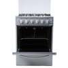 CUISINIERE ASTECH 4FEUX 60X60 A GAZ AVEC FOUR A GAZ INOX thumb 1
