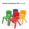 Chaise en plastique colorée H28 cm thumb 0