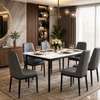 TABLE A MANGER 6PLACES 160X90 GRIS D thumb 1