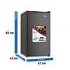 REFRIGERATEUR ROCH BAR 1PORTE GRIS RFR120S thumb 1