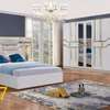 Ensemble chambre moderne gris clair tête rembourrée thumb 1