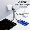 Chargeur USB rapide GaN 200W à 5 ports thumb 10