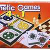 Ensemble de jeu 4 en 1, échecs, ludo, dame et cartes thumb 12