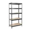 Étagère métallique 4 plateaux gris pour garage thumb 3