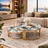 TABLE BASSE ENSEMBLE 2PIECES 80X60CM thumb 1