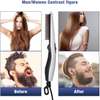 Brosse à cheveux chauffante, lisseur électrique pour barbe thumb 4