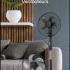 Ventilateur sur pied noir silencieux 3 vitesses télécommande thumb 1