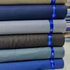 Tissu en rouleau bleu marron gris pour couture déco thumb 3