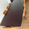 Grande table à manger en bois massif avec 8 chaises thumb 0