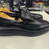 Chaussures mocassins cuir Marron ou confort durable thumb 3
