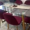 Table à manger en verre + 6 chaises thumb 0