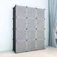 Armoire plastique 12 cubes démontable