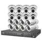 kit de 16 cameras de surveillance