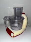Robot culinaire multifonction crème rouge bol moyen