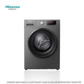Machine à Laver hisence 8kg WFQP8014EVMT Inverter wifi