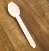 Kit de couverts jetables en bois + mouchoir