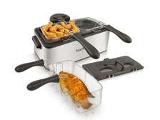 FRITEUSE SAACHI NOIR/INOX 6 L