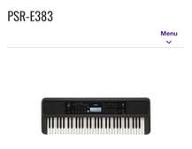 Piano Yamaha psr-e383