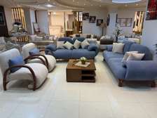 SALON ITALIEN BLEU - BLANC