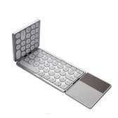 Clavier sans fil Bluetooth Pliable avec pavé tactile